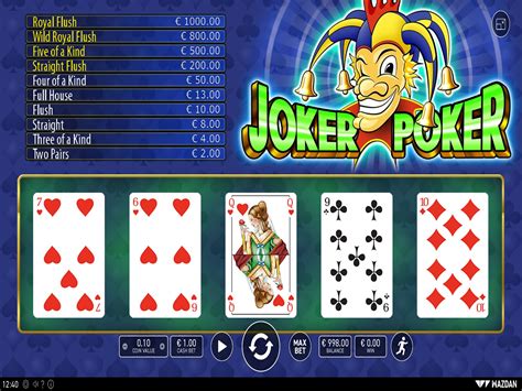 joker poker online game