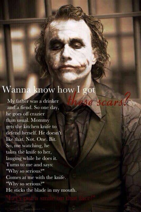 joker quotes heath ledger my father