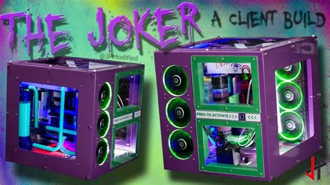 joker themed pc build