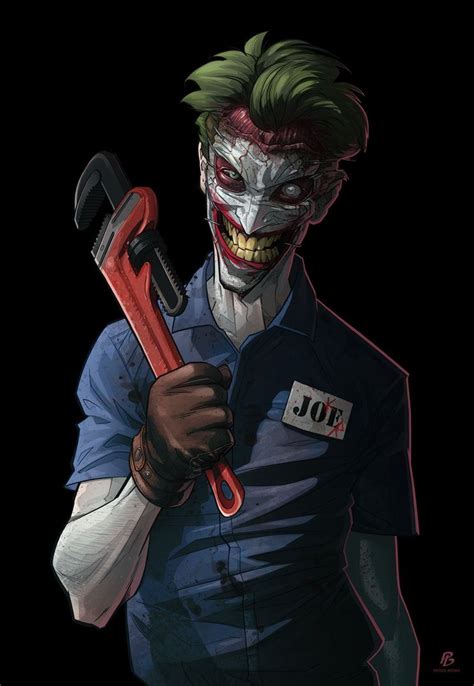 joker with no face