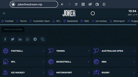 jokerlivestream sports stream widget