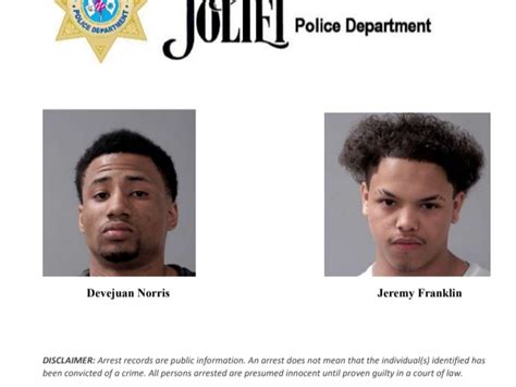 joliet patch arrests today