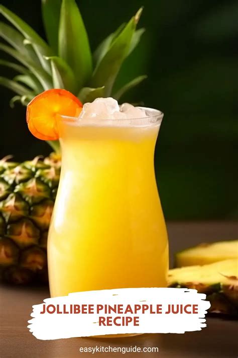 Recipe Jollibee Pineapple Juice