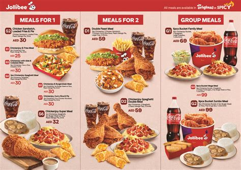 Jollibee Breakfast Menu Uae