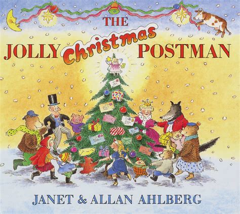 jolly christmas postman characters