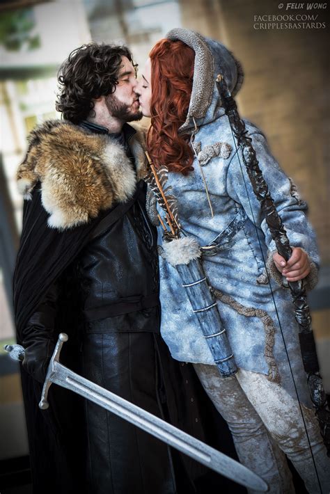 Jon Snow And Ygritte Cosplay Game Of Thrones Jon Snow & Ygritte