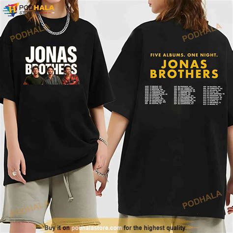 jonas brothers 2023 merch