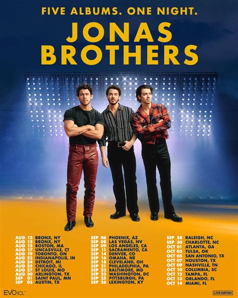 jonas brothers 2023 tour dates