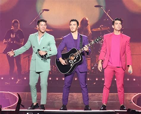 jonas brothers colored suits