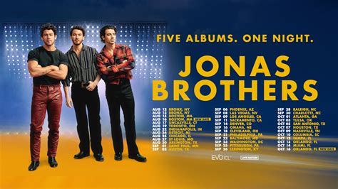 jonas brothers tour 2023 dates