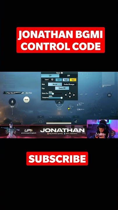 Jonathan Gaming Control Code