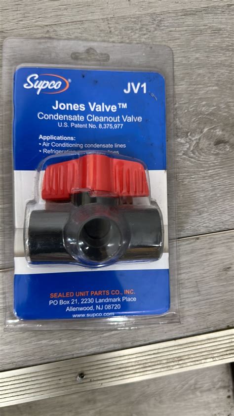 Jones Valve Cleanout