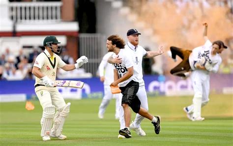 jonny bairstow carries off protester