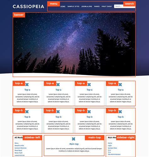 Joomla 4 Template Cassiopeia