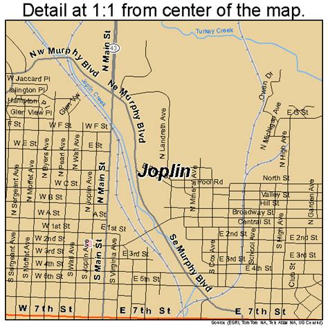 Joplin Mo Street Map