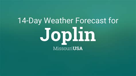 joplin mo weather channel forecast extended