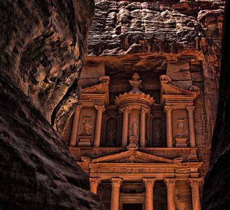 Al Khazneh the Treasury Temple, Ancient City of Petra, Jordan