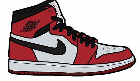 Michael Jordan Shoes Drawing at GetDrawings | Free download