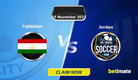 jordan vs tajikistan prediction