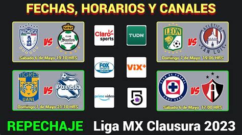 jornada 13 liga mx 2023 horarios y canales
