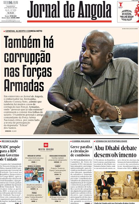 jornais privados de angola