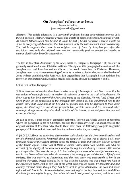 Viral Josephus On Jesus Pdf Update