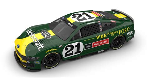 Josh Berry Throwback Car