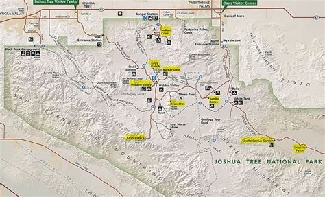 Joshua Tree and the surrounding areas