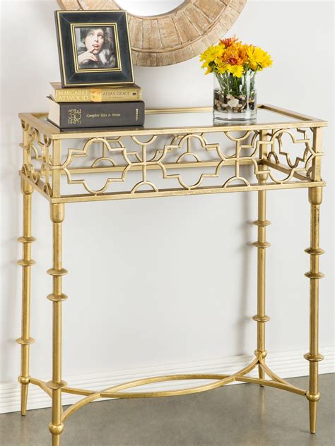 Joss And Main Gold Side Table