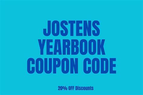 jostens coupon code