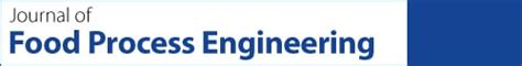 Journal Of Food Process Engineering Quartile