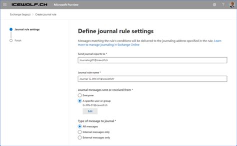 Journal Rules In Microsoft 365