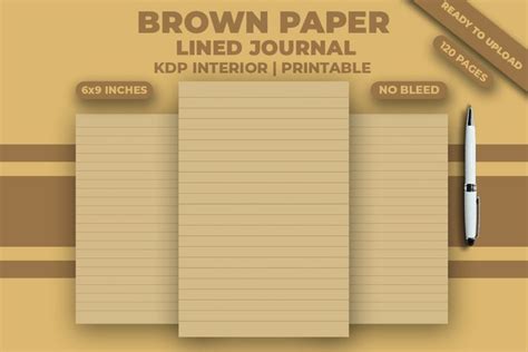 Journal With Brown Paper