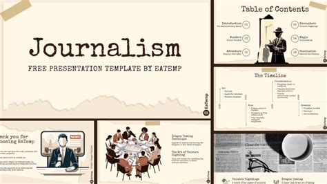 Journalism Background Ppt