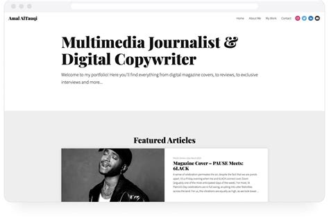 journalism portfolio