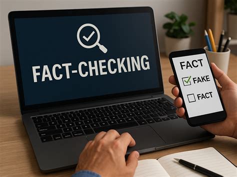 資料を見比べながら人物情報を確認する記者のイメージ