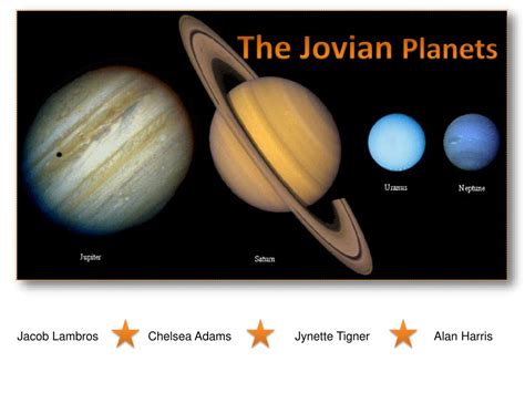 jovian planets in order
