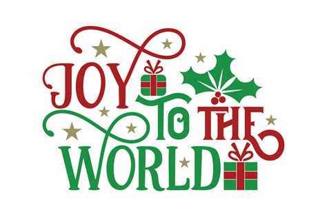 Joy to the world SVG Christmas SVG Cut File vinyl decal for Etsy