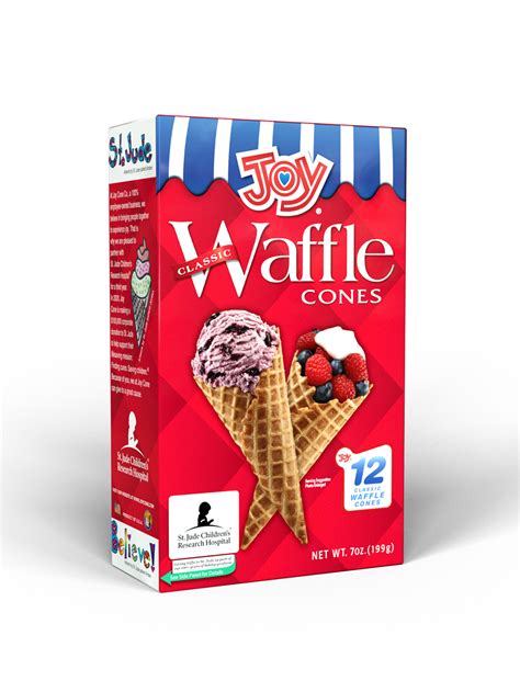 Joy Waffle Cone Sizes