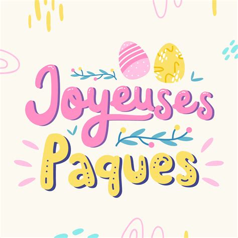 joyeux paques en anglais