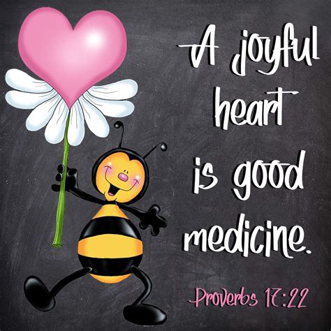 joyful heart is good medicine