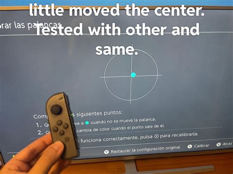Joystick Not Centered