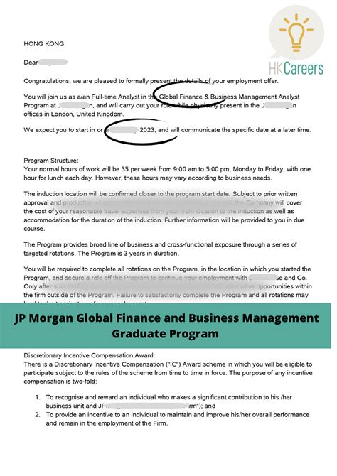 jp morgan global finance and business careers