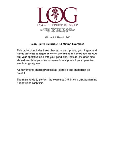 Jpl Exercises