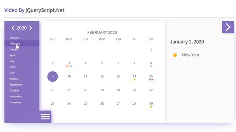 oCalendar jquery Event Calendar Plugin CodeKnows