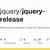jquery release history