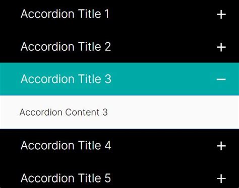 Jquery Accordion Vertical