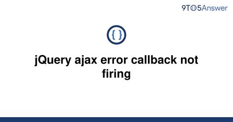 jquery ajax error callback