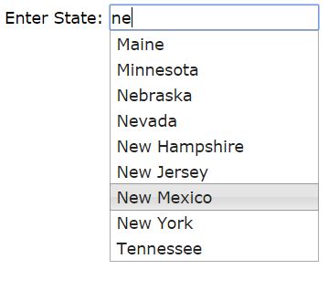 Jquery Autocomplete Validation Example