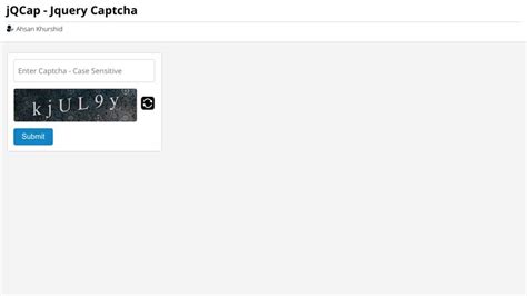 jquery captcha validation example codepen